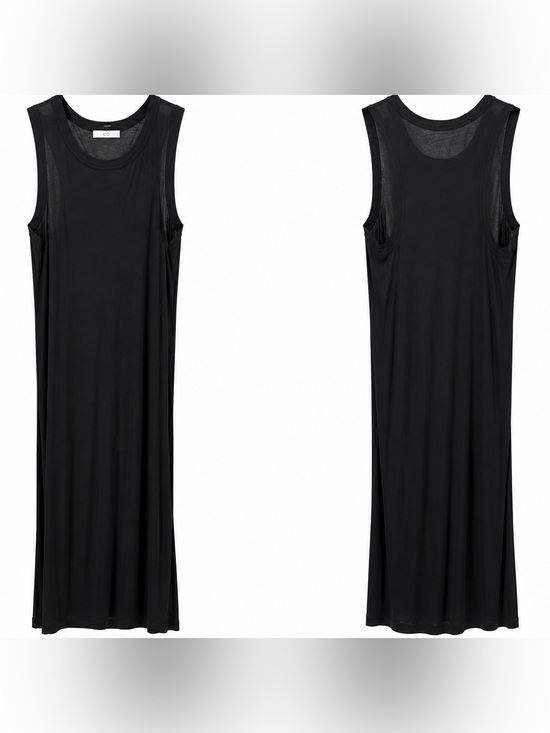 CO Other - CO Black 100% Cotton Sleeveless Maxi Dress – Size M